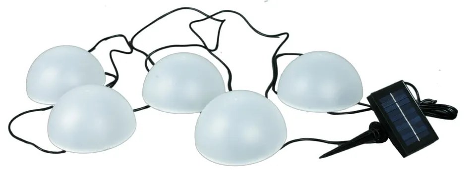 Външни осветителни тела в комплект от 5 бр. със соларен панел ø 15 cm – Garden Pleasure