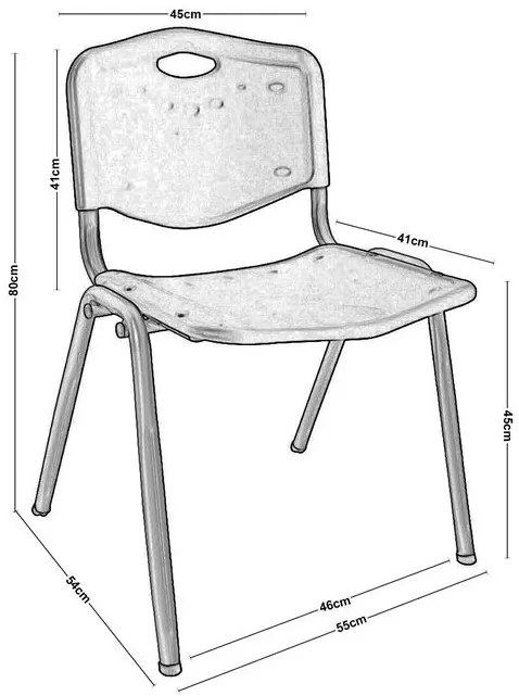 Стол Study-Черен