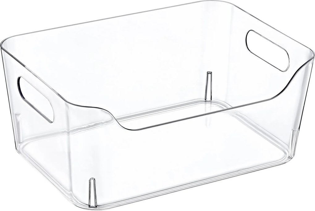 Комплект органайзери за хладилник (3 броя), цвят Прозрачен