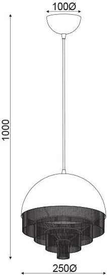 Покривна лампа Avez plus