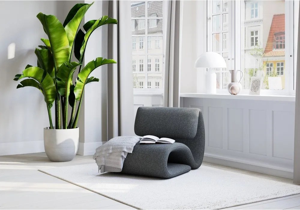 Тъмно сив фотьойл Dubna - DAN-FORM Denmark