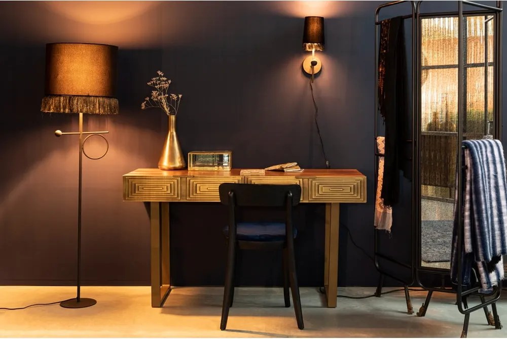 Конзолна маса с плот от мангово дърво, дължина 140 cm Volan - Dutchbone