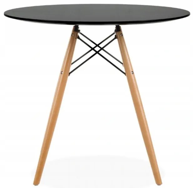 Кръгла маса ANELLO Black 60cm