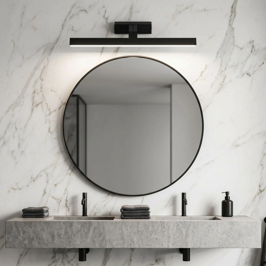 LED аплик за баня SWE011-1W 58cm BLACK
