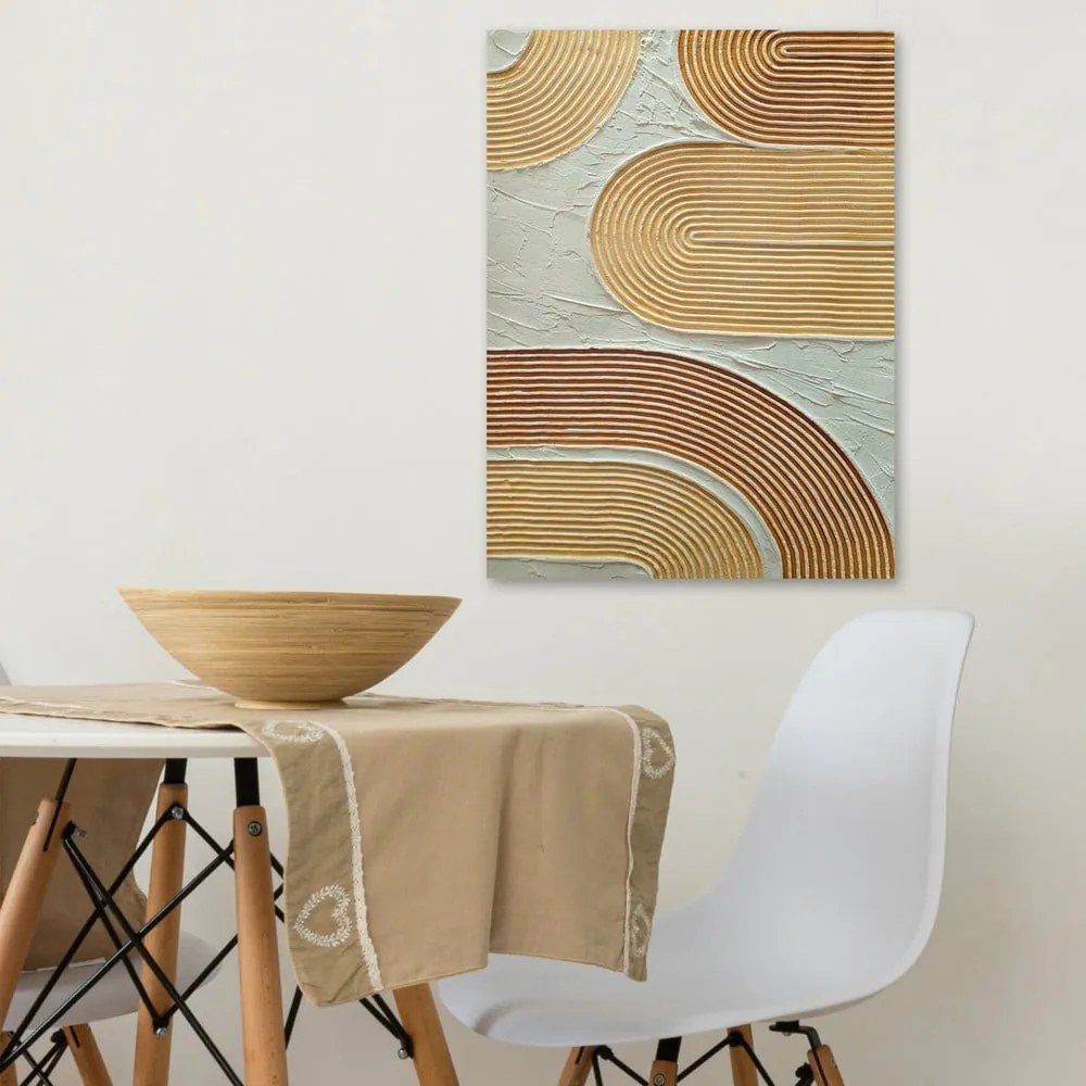 Ръчно рисувана картина 50x70 cm 3D Canvas – Wallity