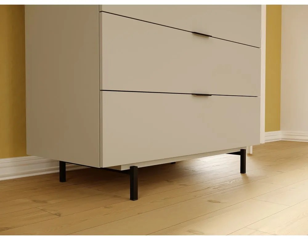 Сив детски скрин 105x92x54 cm Tomino – Germania