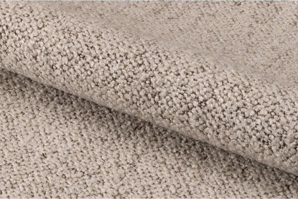 Бежов тапициран трапезен стол с подлакътници Zoe – Actona