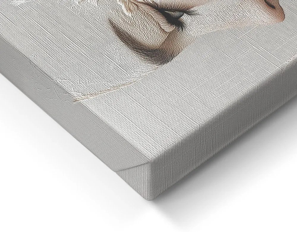 Картина 60x80 cm Stitched Bloom – Styler