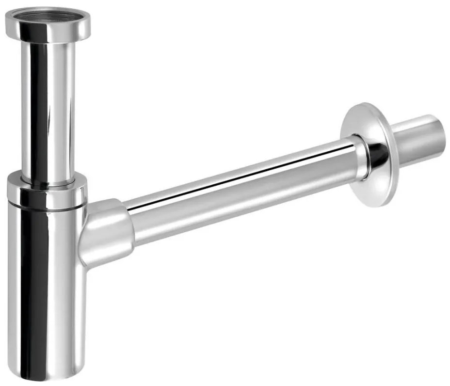 Bruckner - Кръгъл сифон за мивка DN32 лъскав хром