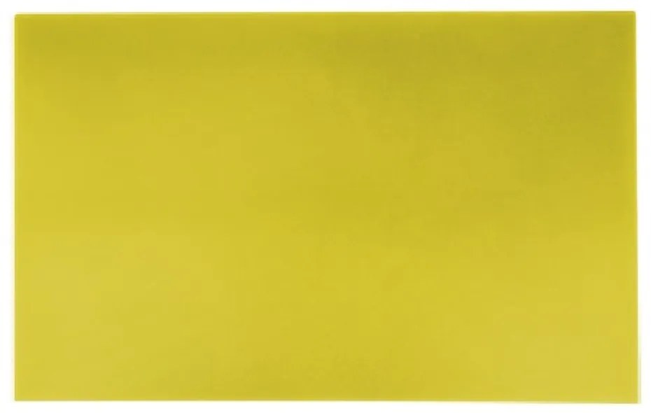 Horecano - Полиетиленова дъска за рязане на птиче месо 40x30xh2см жълта (40302-Y)