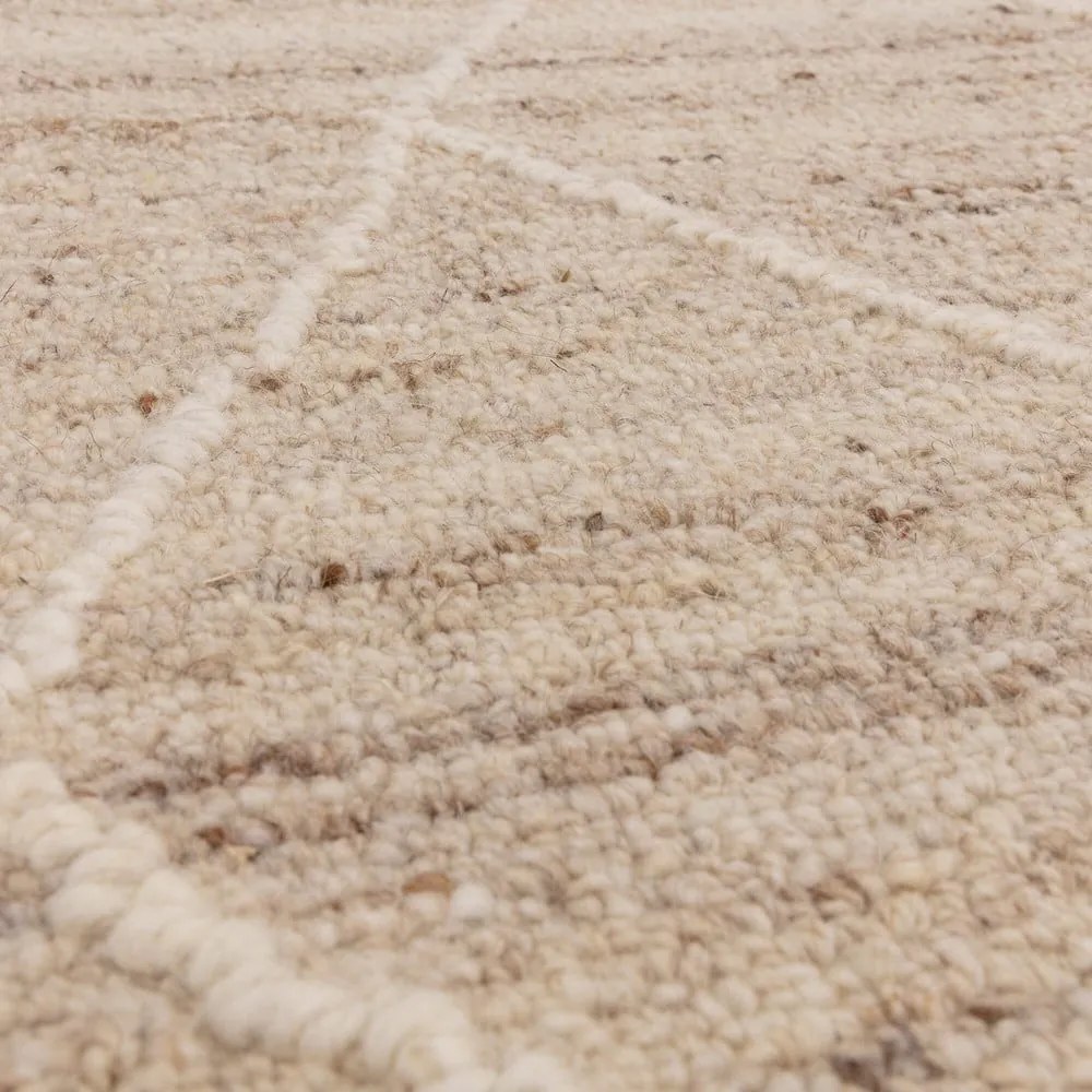 Вълнен килим в естествен цвят 160x230 cm Noah - Asiatic Carpets