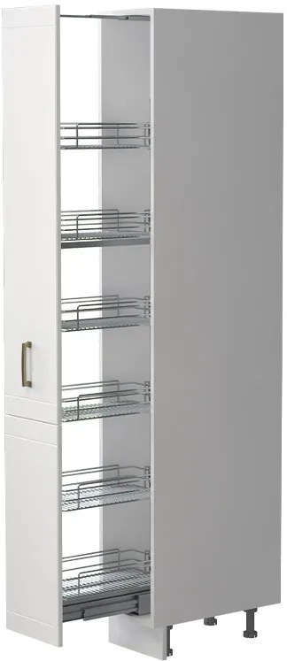 Подов шкаф Висок Tahoma K21-30-1KZ-White - White matte