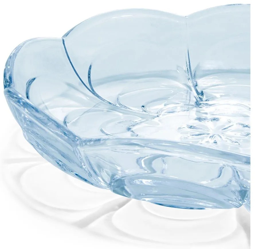 Светлосини десертни стъклени чинии в комплект от 2 бр. ø 16 см Lily - Holmegaard