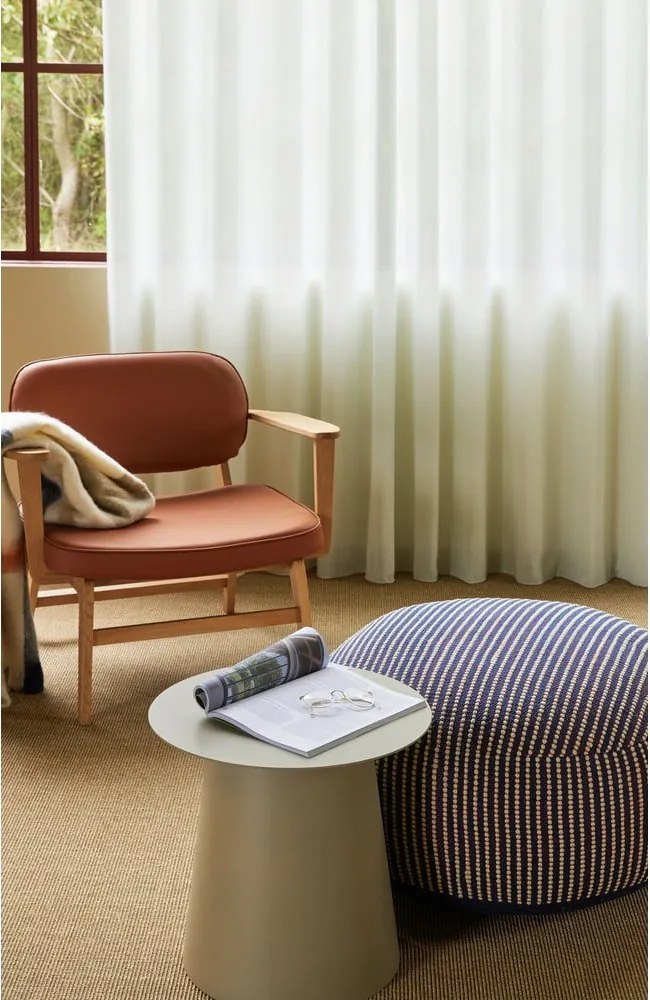 Тъмносиня табуретка Mochi – Hübsch