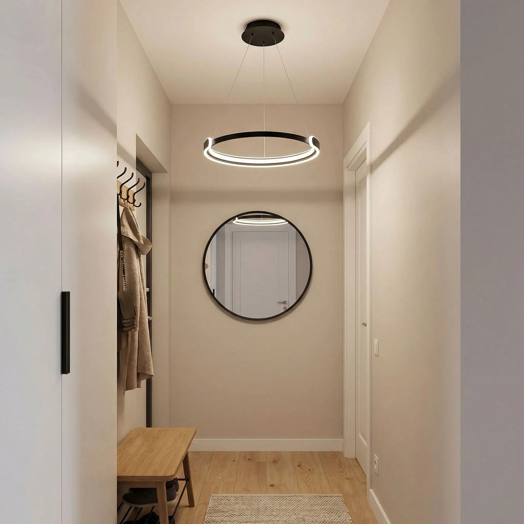 Таванна лампа LED APP1927-CP Black