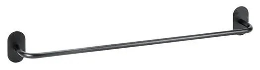 Държач за кърпи 64,5x7,2 cm неръждаема стомана/черен