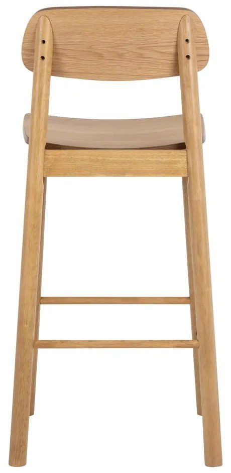 Бар стол в естествен цвят (височина на седалката 74 cm) Barlow – Actona