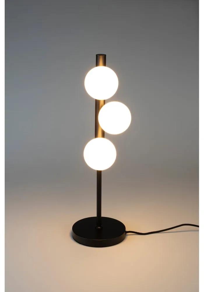 Черна настолна лампа Monica - White Label