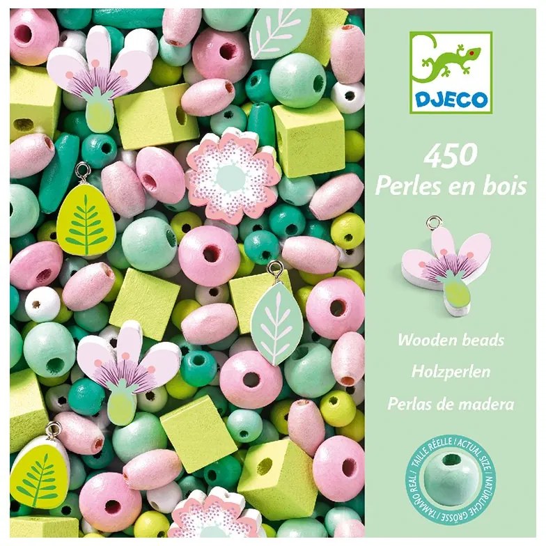 Djeco - Игра създай Бижута Beads, Leaves and Flowers ST1