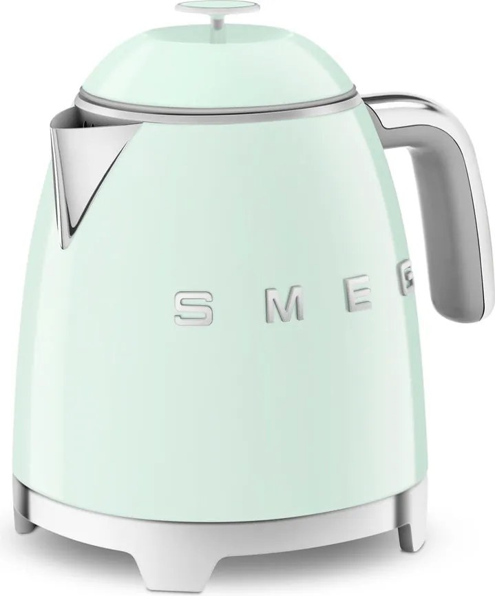 Светлозелена електрическа кана от неръждаема стомана 800 ml Retro Style – SMEG