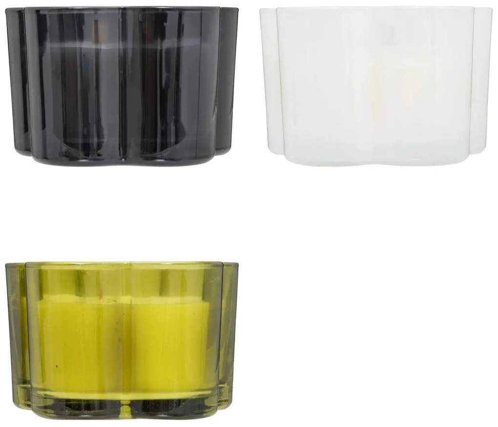 Ароматна свещ atmosphera Twisted Lime, Scented, Стъкло, 200 g