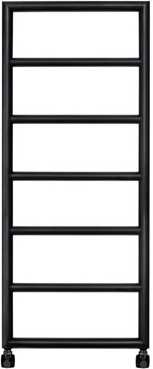 Релса за кърпи с отопление Tempo-Черен-120 x 50 cm.