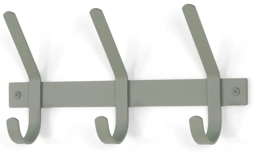 Сиво-зелена метална стенна закачалка 40 cm Dexter – Spinder Design