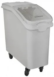 Horecano - Пластмасов контейнер за продукти на колела 102л 75x39xh71см бял (JD-IB98)