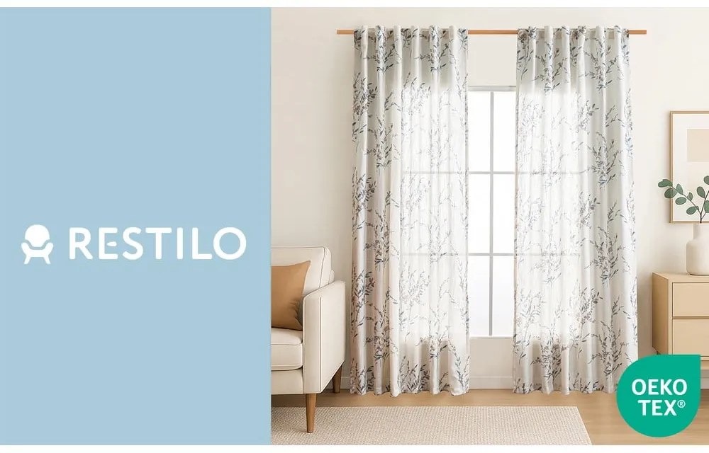 Кремаво перде 135x250 cm Ramita – Restilo