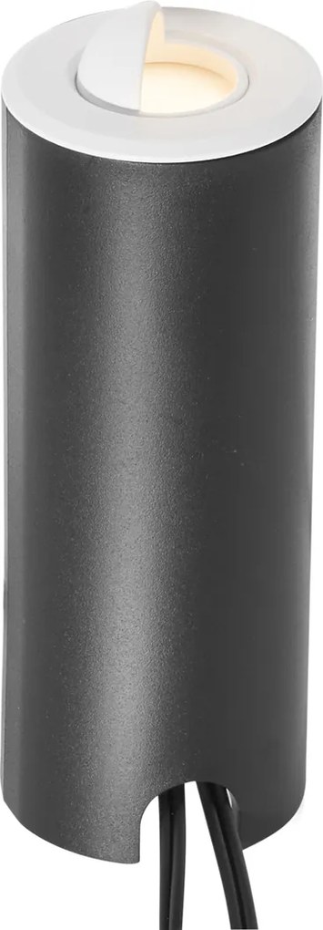 Комплект от 5 модерни наземни прожектора бели с LED IP67 - Linsey