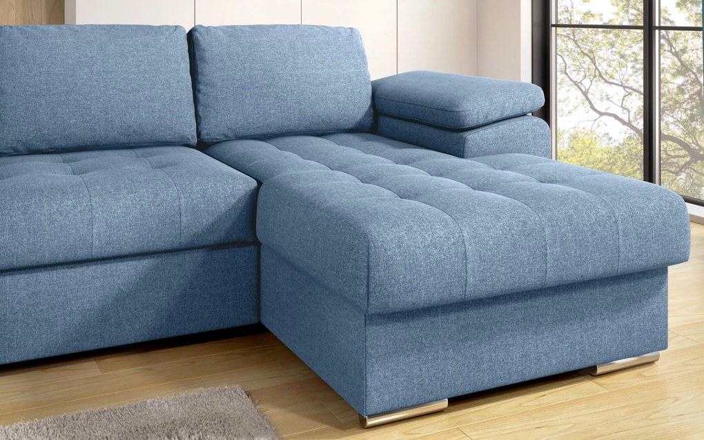 Разтегателен ъглов диван Валенсия Покет