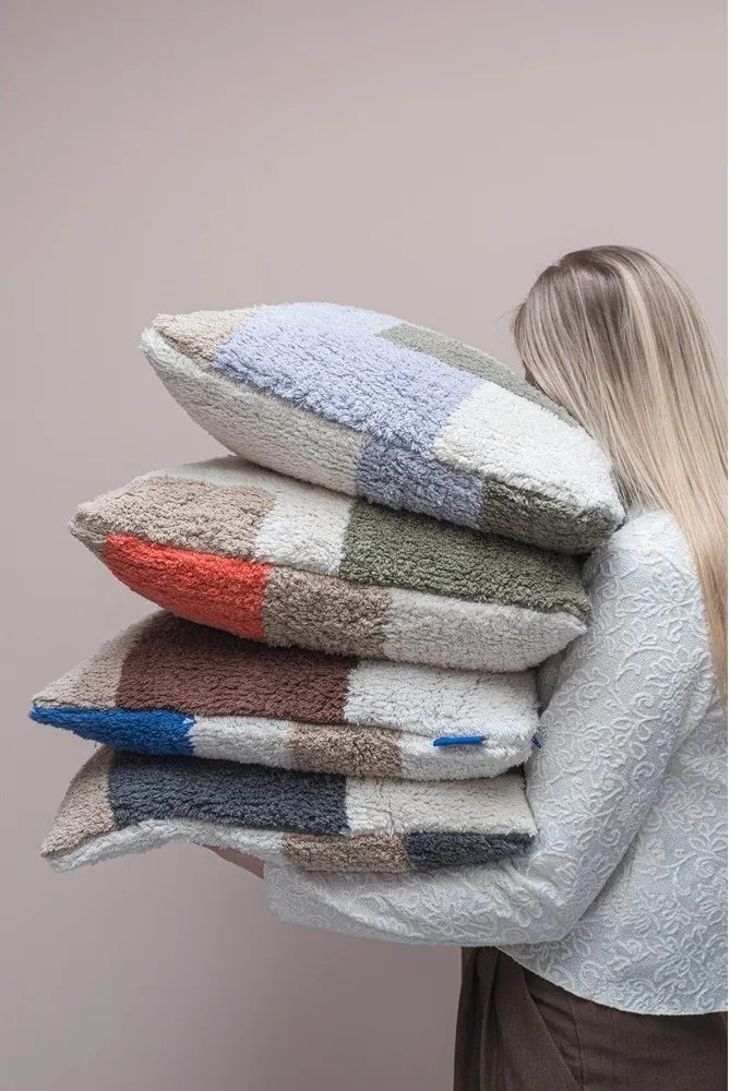 Памучна калъфка за възглавница 50x50 cm Brick – Mette Ditmer Denmark