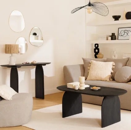 Конзолна маса atmosphera Isana, Акация, 110x45x77 cm - Кафяв