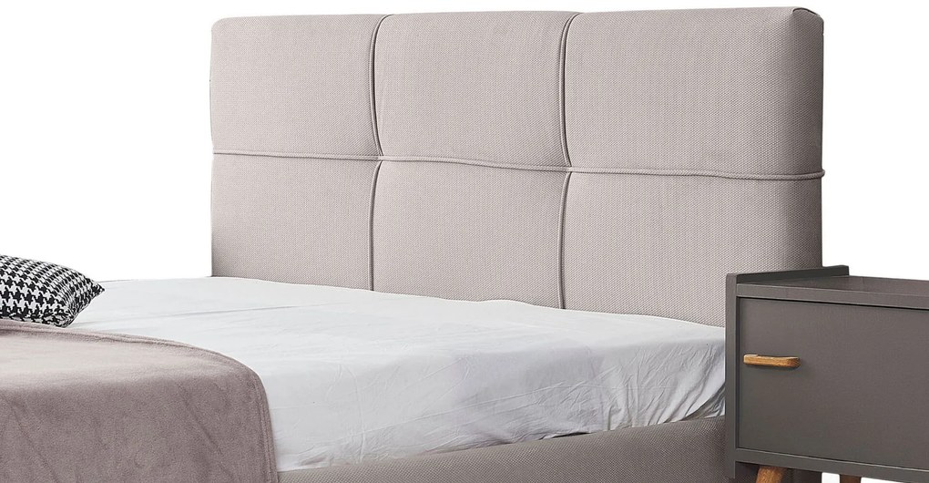 Тапицирано легло Manhattan-Gkri Anoixto-150 x 200-Με μηχανισμό ανύψωσης