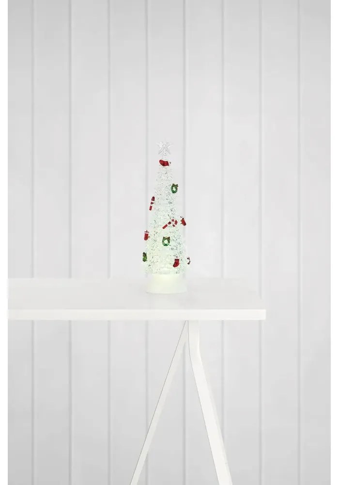 Бяла коледна светлинна украса ø 12 cm Bro – Markslöjd