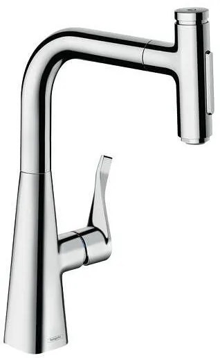 Кухненски смесител, 73822000, Hansgrohe, с изтеглящ се чучур