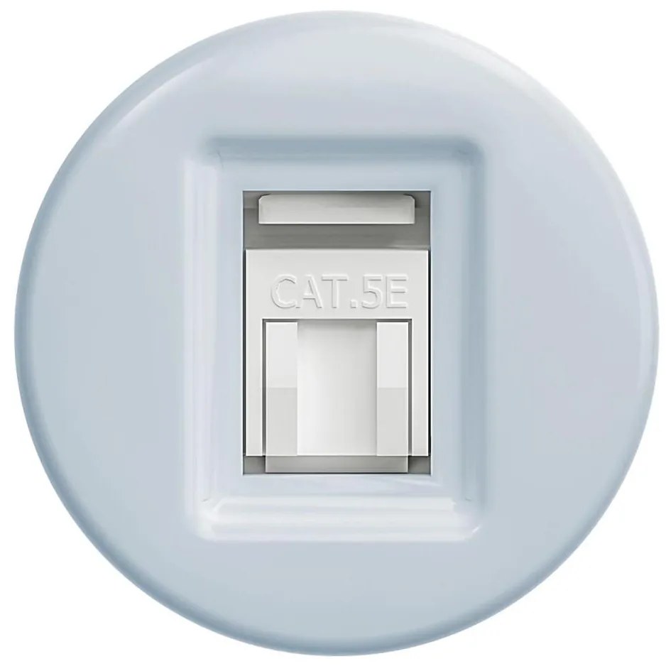 Kliklap - Ретро дата гнездо без рамка, синьо