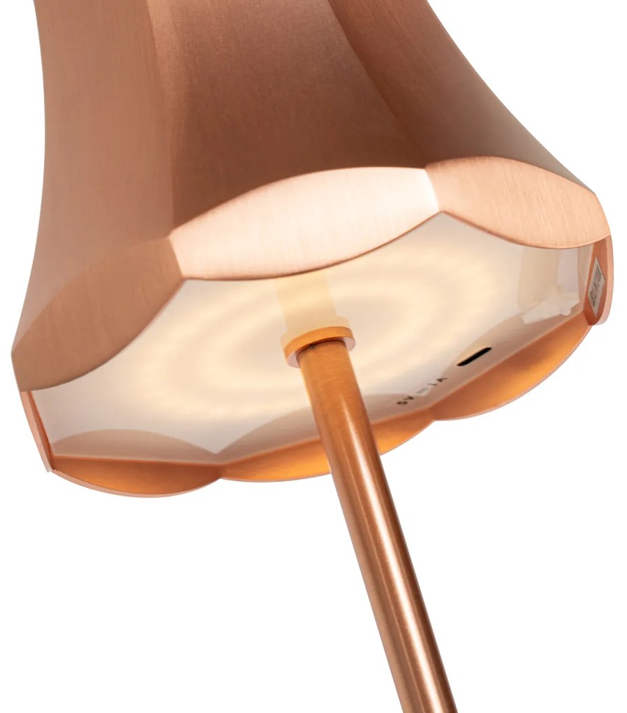 Комплект от 2 ретро настолни лампи мед акумулаторни IP44 - Granny