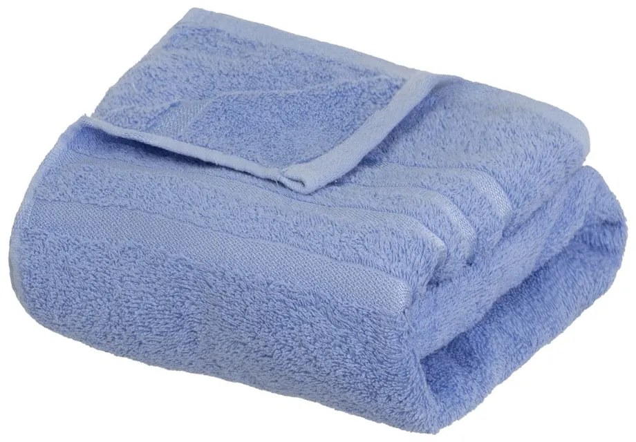 Синя памучна хавлиена кърпа от тери 70x140 cm Simple – Casa Selección