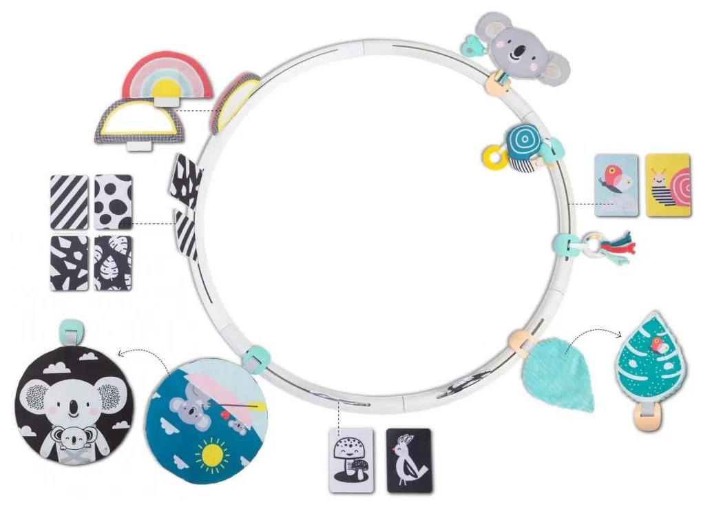 Taf Toys - All Around Me Обръч с дейности Ø 90 см коала