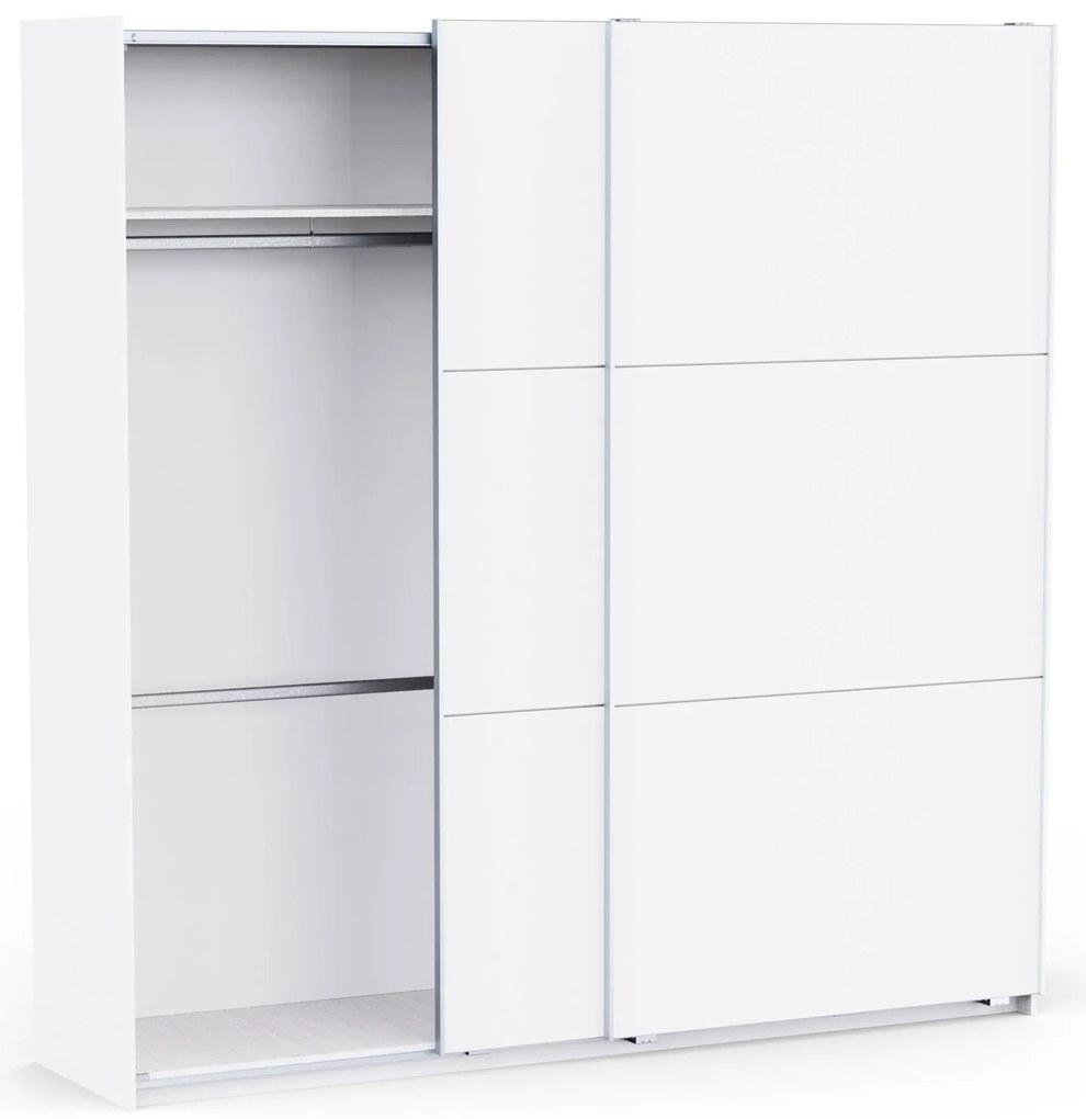 Плъзгащ гардероб Alcazaba 220 - Бял