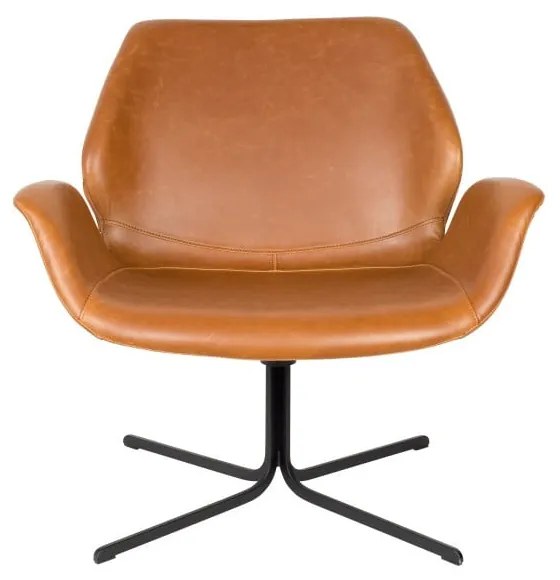 Кафяв стол Nikki - Zuiver