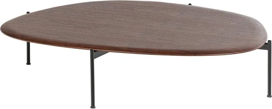 Масичка за кафе в тъмно естествен цвят 97x121 cm Kota – WOOOD