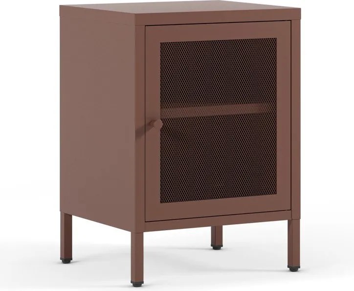 Бордо нощно шкафче Fayna – Marckeric
