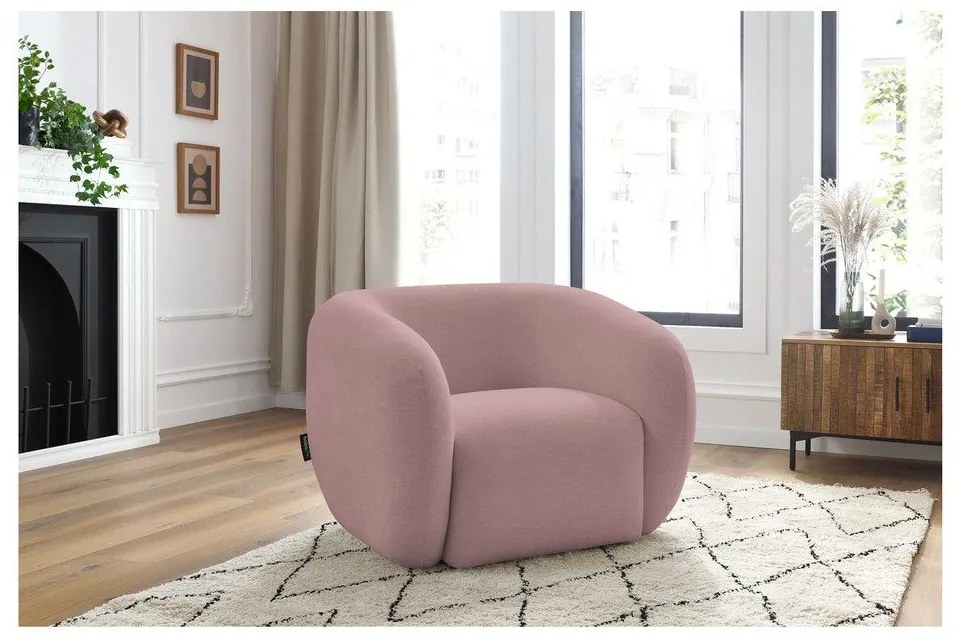 Светлорозово кресло Celine – Bobochic Paris
