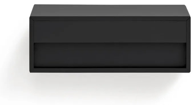 Черно висящо нощно шкафче Platt – Teulat