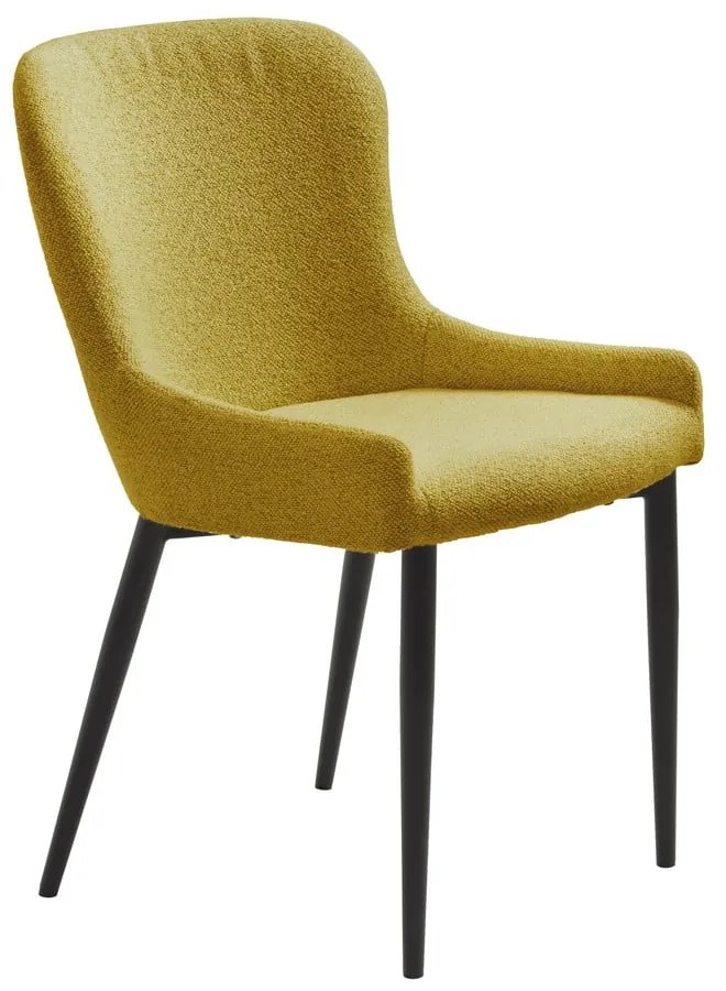 Жълт трапезен стол Ontario - Unique Furniture