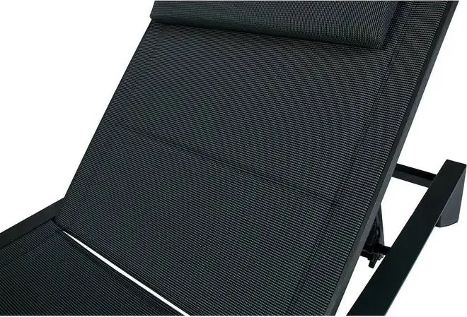 Сгъваем шезлонг Hesperide Allure Athea, Алуминий - Лен/Глина