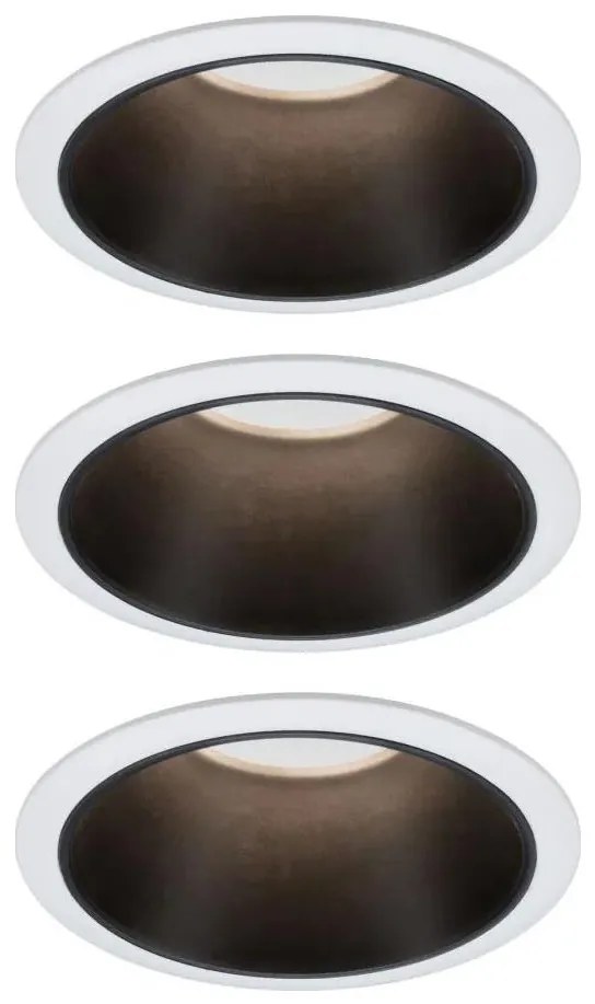 Paulmann 93402 - Комплект 3xLED/6W IP44 регулируемо вградено осветление COLE 230