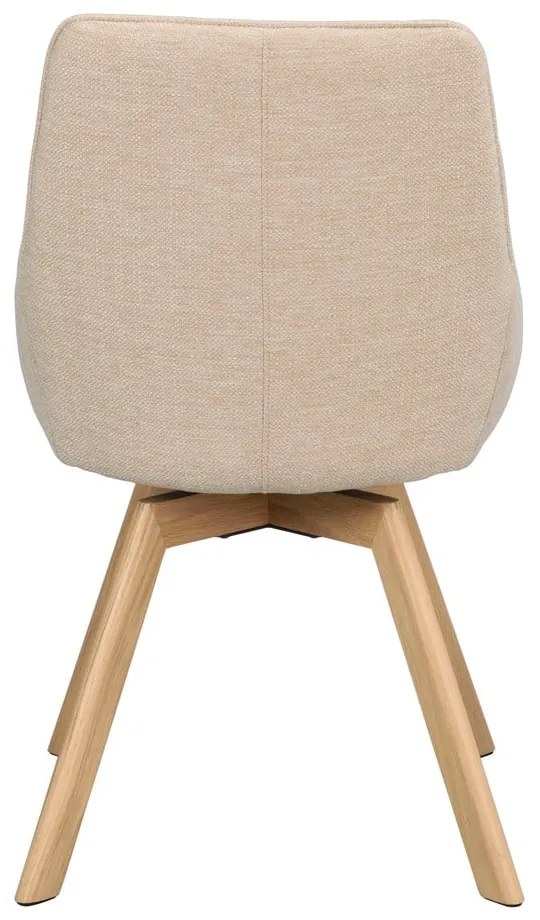 Бежови трапезни столове в комплект от 2 бр. Alison – Rowico